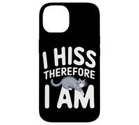 Cat Lover Dark Humor Sassy Feline Mischief and Sarcasm Case for iPhone 14