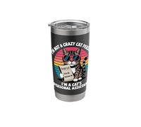 Cat Lover Design for a Cat Lady or Cat Person Stainless Steel Insulated Tumbler