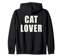 Cat Lover Feline Kitten Pet Owner Rescue Animal Zip Hoodie