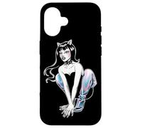 Cat Lover Girl Feline Kitty Pretty Exotic Dancer Woman Case for iPhone 16