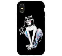 Cat Lover Girl Feline Kitty Pretty Exotic Dancer Woman Case for iPhone X/XS