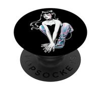 Cat Lover Girl Feline Kitty Pretty Exotic Dancer Woman PopSockets Adhesive PopGrip