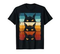 Cat Lover, Grumpy Black Kitten, Cat Mom, Cat Dad T-Shirt