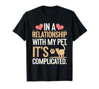 Cat Lover in A Relationship with My Pet Funny Cat Owner T-Shirt