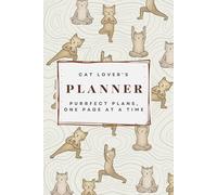 Cat Lover’s Undated Monthly Notebook | 170 Pages | Lined Journal with Cat Illustrations”