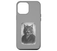 Cat Lovers - Albert Einstein Tongue Funny Case for iPhone 12 Pro Max