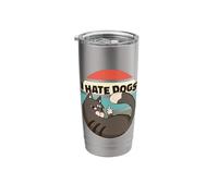 Cat Lovers Attitude Sassy Feline Humor Statement Sarcastic Stainless Steel Insulated Tumbler