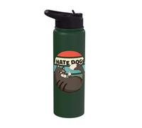 Cat Lovers Attitude Sassy Feline Humor Statement Sarcastic Stainless Steel Insulated Water Bottle