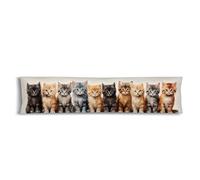 Cat Lovers Draught Excluder Door Draft Stopper