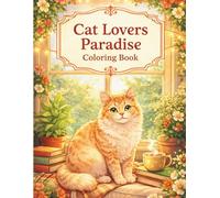 Cat Lovers Paradise Coloring Book