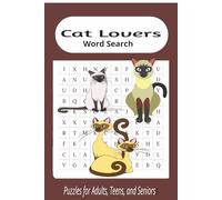 Cat Lovers Word Search Book