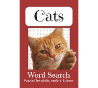 Cat Lover's Word Search Puzzle Book: Word Searches with Easy to Read Print about Cats, Cat Breeds and More [6x9 inches, 110 pages] 50+ Puzzles... Gift for Vacation, Holidays, Relaxation, and Leisure