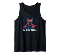 Cat Lucha Libre - La Ruda Gatita Tank Top