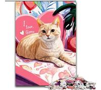 Cat Lying on The Sofa 1000 Piece Jigsaw Puzzle for Adults Teens, Educational Games Home Decoration Deal As Gifts for The Whole Family (26x38cm)