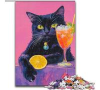 Cat Lying on The Sofa 1000 Piece Jigsaw Puzzles for Teenagers Gifts, Suitable for People Aged 14 And Above Home Decoration Gift Ideas (26x38cm)