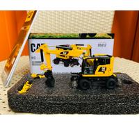 Cat M323F Railroad Wheeled Excavator 1:87 HO Scale By DieCast Masters DM85612