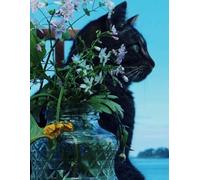 Cat Magic Half-Graph 8.5" by 11" Journal/Sketchbook by Green Witch Garden Apothecary: 100 alternating graph and blank pages for perspective drawing, ... journaling, coloring, art, writing and more.