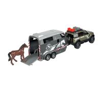 Majorette 213776000 - Grand Series - Land Rover Horse Carrier - New