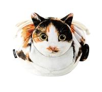 Cat Makeup Bag - Cat Cat Toiletry Bag, Soft and Durable | Travel Makeup Organizer and Coin Pad for Cats for Bathroom, Holiday and Gym, PE, Cat, riferimento alla descrizione, Reference