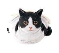 Cat Makeup Bag for Women | Cat Shaped Funny Kitten Drawstring Toiletry Bag,Ma-keup Travel Bag Organizer, Portable Soft for Bus-iness Gym
