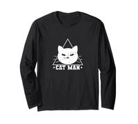 Cat Man Triangle Long Sleeve T-Shirt