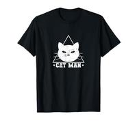 Cat Man Triangle T-Shirt