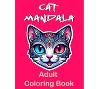 Cat Mandala: Adult Coloring Book (Mandala Coloring Books)