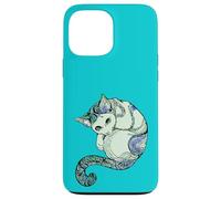 Cat Mandala Spiritual Turquoise Meow Case for iPhone 13 Pro Max