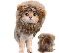 Cat Mane Cute Halloween Cat Costume Fits Neck Size Under 11 Inch Funny Costume Accessory for Halloween, Birthday, Cosplay, Outfits, Xmas Decors