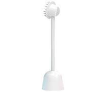 Cat Massage Brush - Silicone Brushes with Long Handle and Removable Handle | Tickle Comb for House Cats Gently Removes Loose in Puppies
