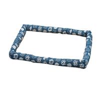 Cat Mat Summer Cooling Pet Bed Accessories For Cats Kitten Things House Supplies Accessory Goods Products Basket Puppy All Beds(Blue,S 40x30cm)