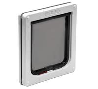 Cat Mate Pet Mate Lockable Cat Flap 2 Way Locking Brush Sealed Door - White