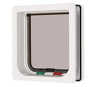 Cat Mate Lockable Cat Flaps - With Liner - White - 4 Way Locking (235)