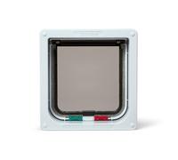 Cat Mate Lockable Cat Flaps - With Liner - White - 4 Way Locking (235)