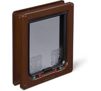 Cat Mate 4-Way-Locking Large Cat Flap (221) - Secure Lockable Door for Large ...