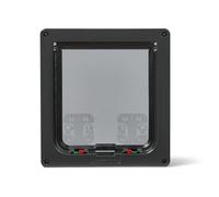 Cat Mate 4-Way Locking Large Cat Flap, Grey | Durable Construction, Customisable 4-Way Locking, Easy Installation, Fits UPVC & Wooden Doors, Overall Size 235 mm x 252 mm