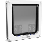 Cat Mate 4-Way-Locking Large Flap (221) - Secure Lockable Door L, White