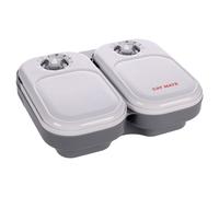 Cat Mate Automatic Feeder 401 For Cats, 2 Portions, Timer, Gray