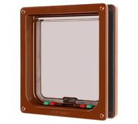 Cat Mate Cat Door Large 221 B Brown For Large Cat Breeds, 235x252mm