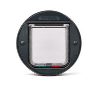 Cat Mate 4 Way Locking Glass Fitting Cat Flap Medium