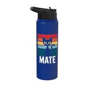 cat Mate cat Lovers pet catmom & catdad Vintage Stainless Steel Insulated Water Bottle