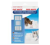 Catmate Cat Water Fountain - Replacement Filters - 6 Pack