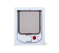 Cat Mate Electromagnetic Cat Flap - Standard (254) - White