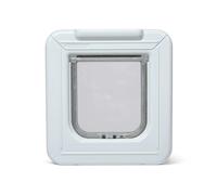 Cat Mate White Elite I.d. Disc Cat Flap With Timer Control (305W)