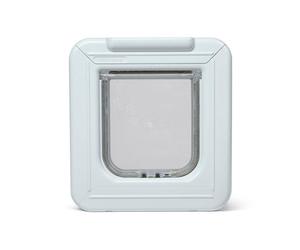 Cat Mate Elite I.d. Disc Cat Flap With Timer Control, White (305W)