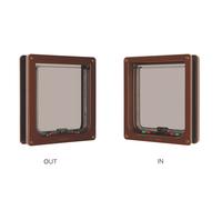 Cat Mate Large Cat Flap 221B Brown