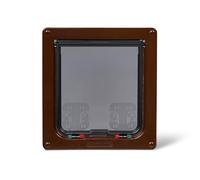 Cat Mate Large 4-way Cat Flap Brown