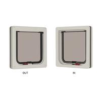 Cat Mate Lockable Cat Flap 304W White