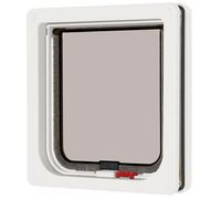 Cat Mate Lockable Cat Flap & Trimmable Door Liner White