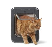 Cat Mate Microchip Activated Cat Flap (360) - For Cats and Small Dogs, Accommodates up to 30 Pets, for Single/Multiple glazing, UPVC, Walls and Wood, Grey